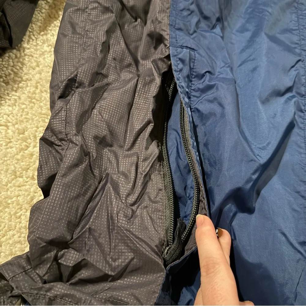 Columbia Men's Navy and Charcoal Windbreaker - Picture 3 of 8